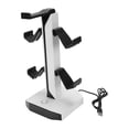 thumbnail image 1 of Holder RGB Game Controller Headset Holder Type C 2xUSB Ports Desk Headset Stand for Home Studio, 1 of 7
