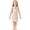 A-Beige252, variant on JAJAHO Girls Summer Silk Satin Dress Spaghetti Strap Scoop Neck Mini Dress Relaxation Home Clothes For Kids 5-14 Years Lightweight Trendy Dresses