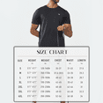 thumbnail image 7 of NORTHYARD Men's Athletic T-Shirts Workout Running Short Sleeve Gym Shirts Black S, 7 of 7