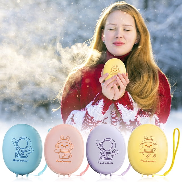 Wzzjkit Hand Warmers, Fast Heating, Portable Heater, Gloves Fitting, Hand Warmers Rechargeable for Travel Must Haves, Gifts Women Men, Hot Hands Hand Warmers