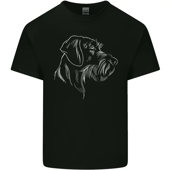 German Wirehaired Pointer with a Cute and Dog and Lover and Pet Unisex T-Shirt, up to size 5XL