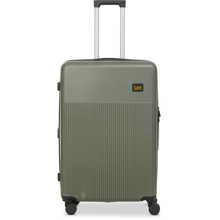 Lee 21/28 in Unisex 2-Piece Luggage Set, Olive - Walmart.com