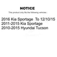 thumbnail image 2 of CMX Rear Right (Passenger Side) Disc Brake Caliper SLC-19B6391 for Car Hyundai Tucson Kia Sportage, 2 of 10