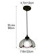 thumbnail image 2 of Style Head Pendant Light Hanging Ceiling LampVintage Decorative Pendant For Kitchen Dining RoomBedroom Living Room, 2 of 6