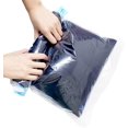 thumbnail image 1 of Sacs Économiseurs d'Espace Sacs de Rangement sous Vide Sacs de Compression Sacs d'Emballage de Voyage 4 Paquets Sacs de Voyage à Double Fermeture Éclair Transparents 35*50 cm, 1 of 5