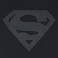 thumbnail image 2 of Superman Black on Black Logo T-Shirt-Medium, 2 of 2