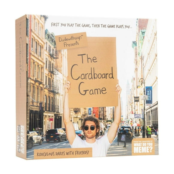 Dude With Sign: The Cardboard Game by What Do You Meme?