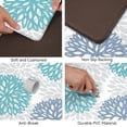 thumbnail image 4 of Juego de 2 alfombrillas de cocina acolchadas antifatiga Tubeamin, color verde azulado, 4 of 7