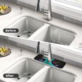 thumbnail image 4 of Pofeuu Rex Dinosaur With Sunglasses Print Splash Guard for Sink Faucet Sink Gadgets-Splash Guard Behind Faucet Drip Catcher for Kitchen, Bathroom,Sink Mat, 4 of 7