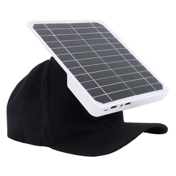 Panel Solar De 20W, PD de Carga RÁPIDA PUERTOS USB USB CARGADOR Solar para Caminar