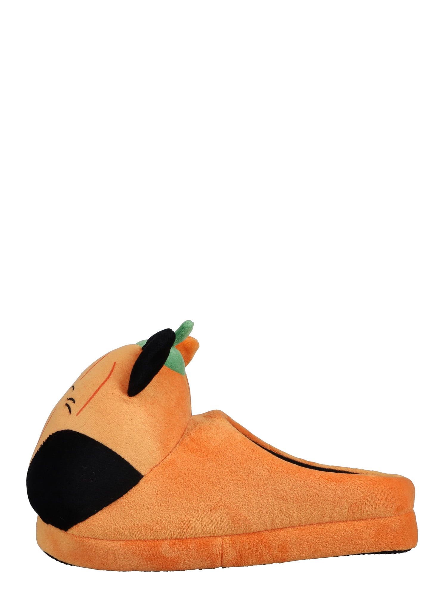 Toddler, Little & Big Kids Squishmallows Cam the Cat Orange Pumpkin Halloween Slipper