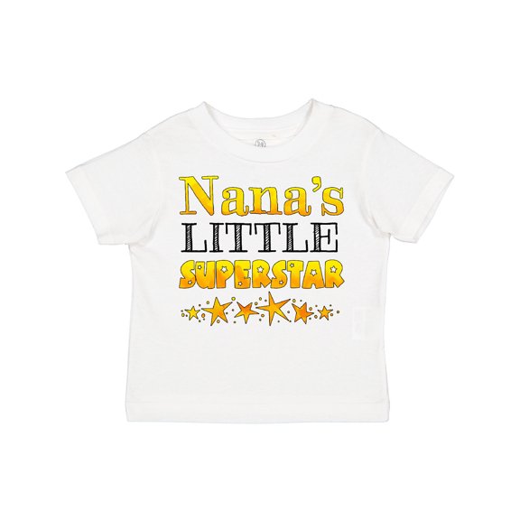 Inktastic Nana's Little Superstar Boys or Girls Toddler T-Shirt