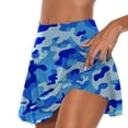 thumbnail image 1 of 2023 Tenis para mujeres Baile Fitness Faldas deportivas sólidas Tenis femenino Correr Skort Active Athletic Yoga Fitness Falda corta Dengxun unisex, 1 of 2