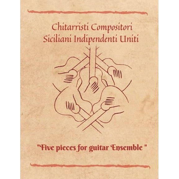 "Five pieces for guitar Ensemble" (Paperback)