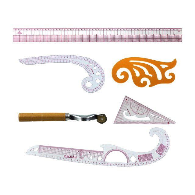 Règle de Couture Bricolage Tailleur Ensemble Tailleurs Portable Couture Confection Outils de Conception 5 Règle