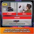 thumbnail image 2 of Air Hogs, escalador de pared de carreras de gravedad cero, camión de carreras de pared recargable por USB-C, coche RC negro para interiores, más de 4 pulgadas, juguetes para niños a partir de 4 años, 2 of 9