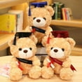thumbnail image 2 of JilgTeok 4 Packs Graduation Bear Stuffed Animal Plush Toy with Doctoral Hat Bears Doll Toy Graduation Season Commemorative Gift for Friends Girls Boys, 2 of 3