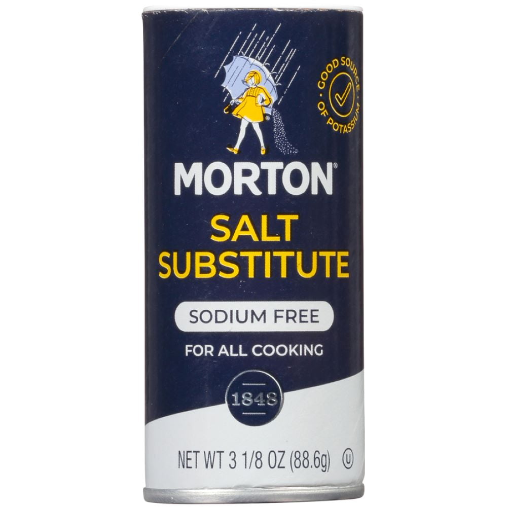 Morton Salt - Brandclub - Morton Sodium Free Salt Substitute, 3 1/8 oz