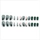 thumbnail image 2 of Uñas postizas a presión, regalo para mujer. Paquete de 24 uñas postizas cortas navideñas para pegar. Cobertura total con pegamento., 2 of 5