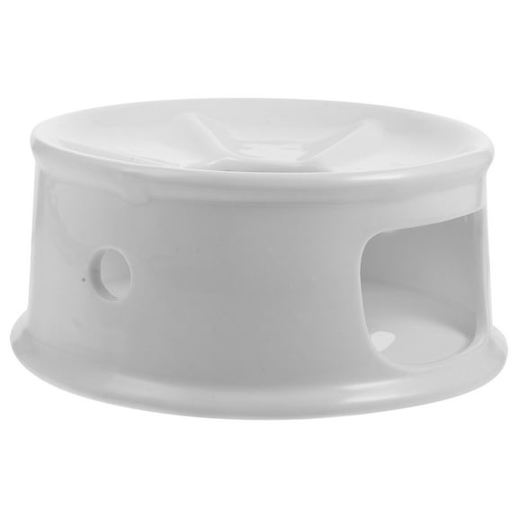 Raindrops Ceramic Teapot Warmer Desktop Teapot Warmer Teapot Heater Tea Light Warmer for Teapot