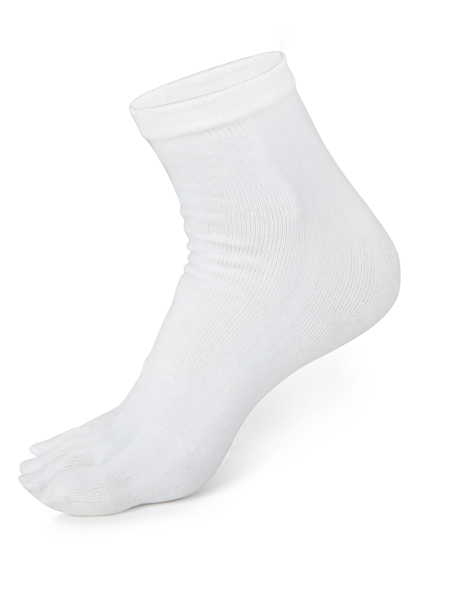Men's Toe Socks 5 Finger Toe Flip Flop Socks Cotton 3 Pairs Casual Tabi Style Stylish Fun Premium Cotton Socks (3 Pack) - image 2 of 6