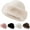 Beige, variant on Wrongduck Women’s Winter Faux Fur Bucket Hat, 2026 Fluffy Fisherman Fuzzy Plush Hat with Ear Coverage, Warm Faux Mink Bucket Hat