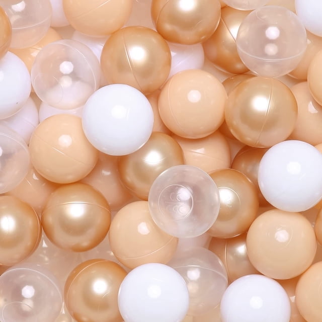 50 Bolas de plástico para piscina de pelotas Realhaha para bebés y niños, diámetro 5.5 cm