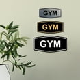 thumbnail image 4 of Signs ByLITA Fancy Gym Sign (Lt Gray) - Large, 4 of 5