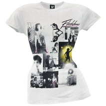 Flashdance - Film Collage Juniors T-Shirt - Large