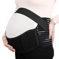 thumbnail image 1 of Negro L Tamaño de maternidad antes del parto cinturón abdominal ayuda de la cintura del vientre de la venda Brace, 1 of 11