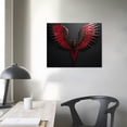 thumbnail image 3 of COMIO Black and White Canvas Prints  Wings Wall Art, Contemporary Art Print for Living Room, Picture Framed Art Work for Walls Home Decoration Ready to Hang Gift,, 3 of 4