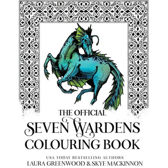 The Official Seven Wardens Colouring Book, (Paperback)