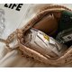 thumbnail image 3 of LHSHIDU Bohemian Crochet Beach Bag Women 2025 Summer Woven Shoulder Crossbody Purses Tote Handbags with Tassels 2025, 3 of 7