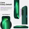 thumbnail image 5 of Compatible with iPhone 13 Pro Max Case 6.7", Slim Liquid Silicone 3 Layers Full Covered Soft Gel Rubber Case Cover 6.7 inch-Olive Green, 5 of 11