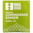 thumbnail image 2 of Equal Exchange, Organic Lemongrass Ginger Herbal Tea, Caffeine-Free, 20 Tea Bags, 1.05 oz Pack of 2, 2 of 3