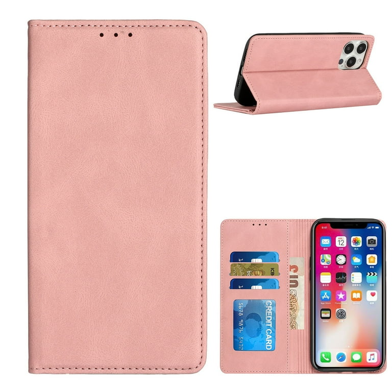 For Apple iPhone Plus /7 Plus Wallet PU Vegan Leather ID Credit