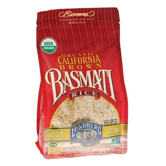 LUNDBERG RICE BRWN BASMATI GF 32 OZ - Pack of 6