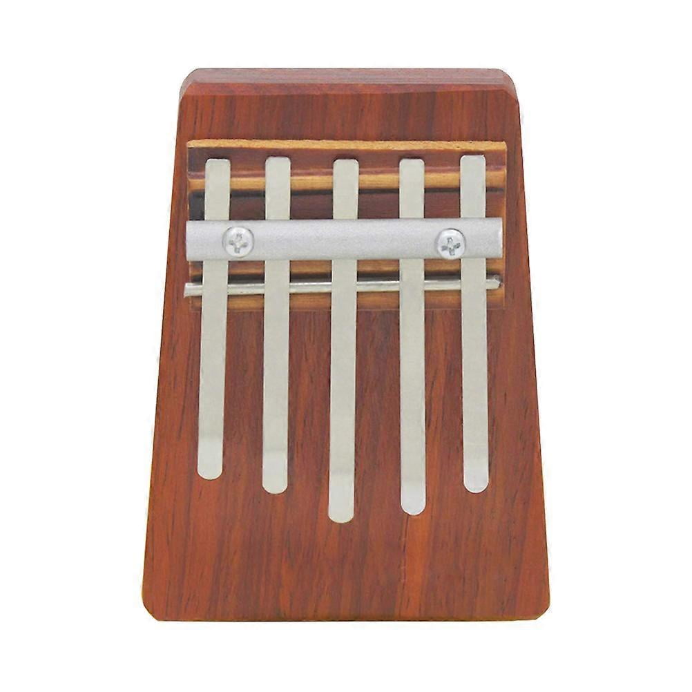 Mini Thumb Piano 1Pc Compact Shape 3.54X2.44X0.79in Traditional Design Perfect For Music Enthusiasts And Beginners