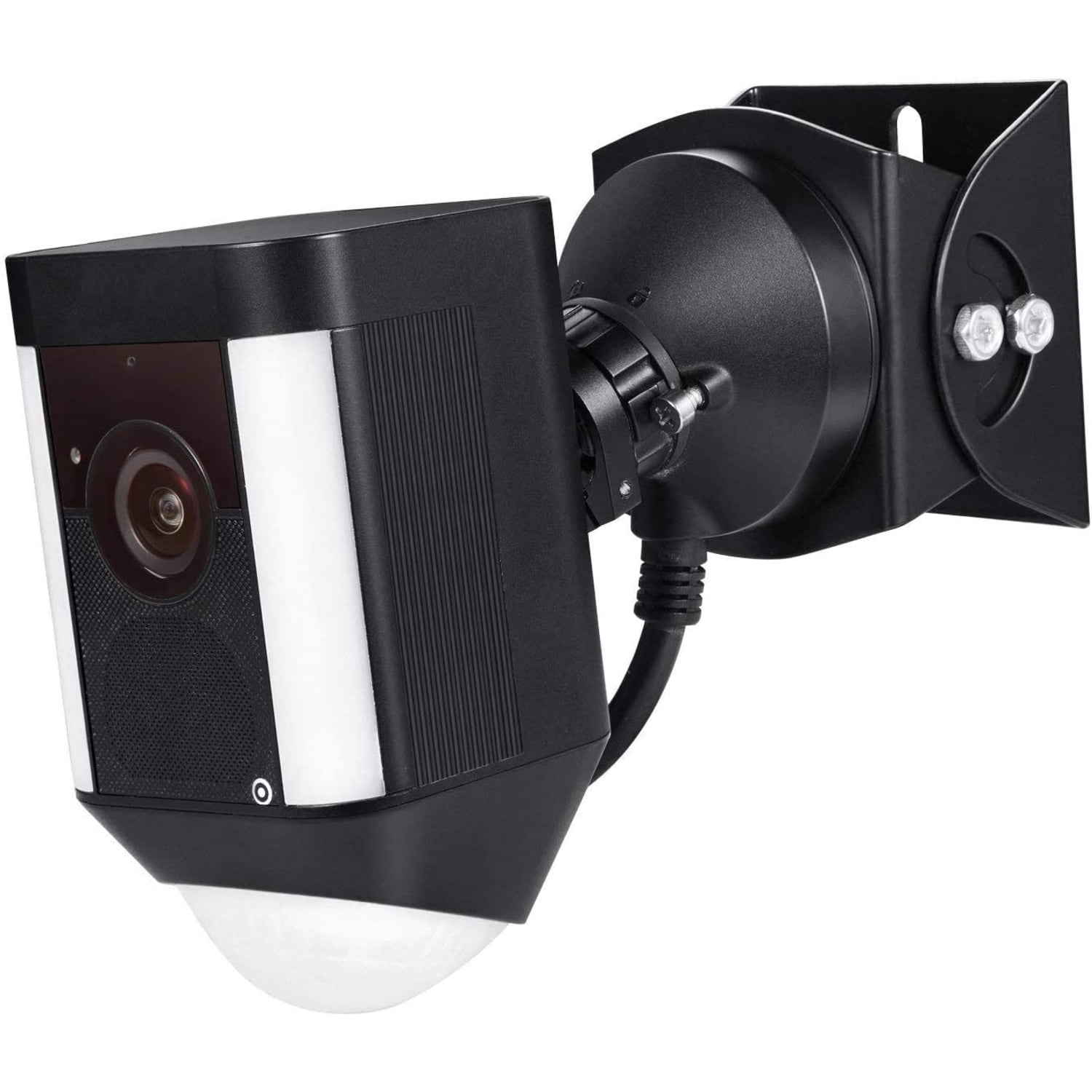 Wasserstein Versatile Aluminum Wall Mount For Ring Spotlight Cam Wired Black Walmart Com