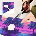 thumbnail image 6 of Yayeee Faucet Mat for Kitchen Sink 14.7" Diatomite Long Splash Guard Pad, Purple Digital Art, 6 of 7