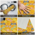 thumbnail image 2 of Sun Glasses Yellow Door Mat for Indoor, Welcome Door Mats Front Entrance Rug, Non-Slip Bathroom kitchen Rugs for Inside Floor, Small Rug Dog Door Mat 20X31.5 Inch, 2 of 5