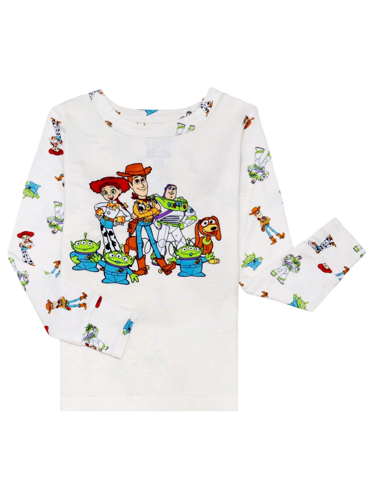 Character Toddler Viscose Unisex 2-Piece Pajama Set, Sizes 12M-5T