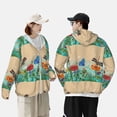 thumbnail image 4 of Balery Colorful Plants And Insects Sudadera ligera de manga larga con capucha y protección solar UPF 50+ para hombre y mujer, ideal para pesca y running-3X-Large, 4 of 7