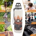 thumbnail image 7 of Cats Halloween Pumpkin Sports Water Bottle Portable Travel Mug 32oz BPA Free Leak Proof Straw Transparent Tritan for Gym Yoga Cycling Camping, 7 of 7