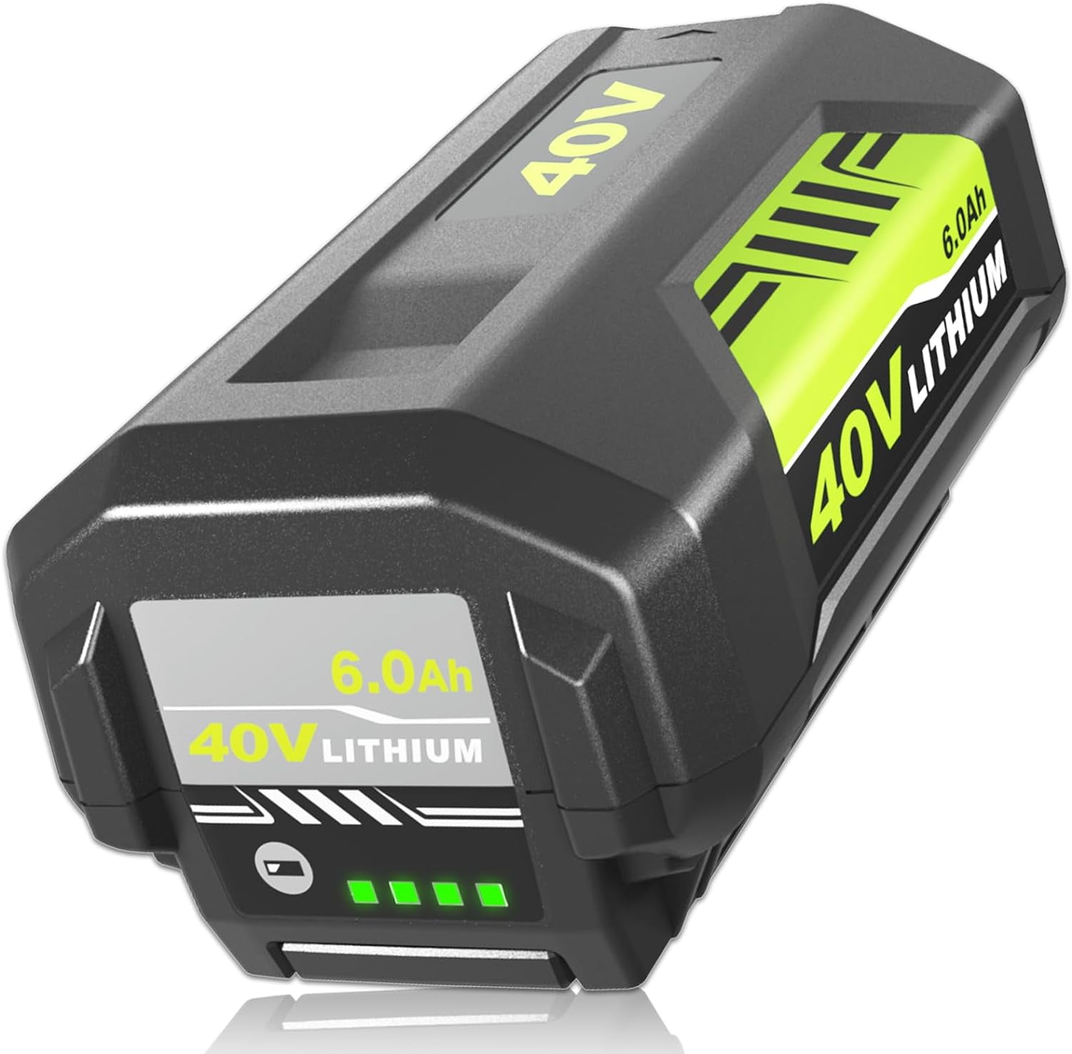 40 Volt 8.0Ah OP40601 Replacement for Ryobi 40V Lithium-ion Battery OP4050 OP4040