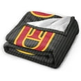 thumbnail image 2 of Tuskegee University Fleece Blanket, Very Soft Microfiber Flannel Blanket for Couch Warm and Cozy for All Seasons, 2 of 6