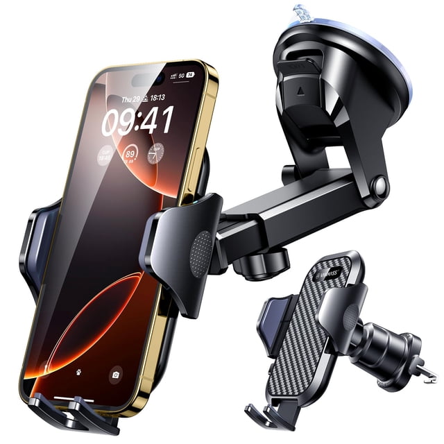 Soporte para teléfono de coche VANMASS, más duradero para iPhone y Android