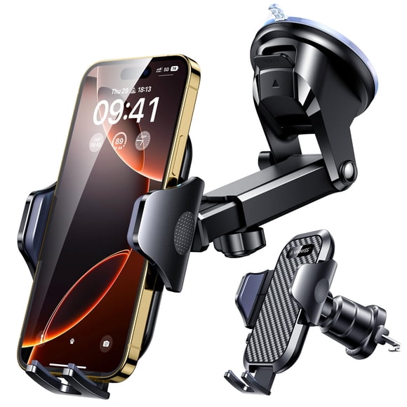 Soporte para teléfono de coche VANMASS, más duradero para iPhone y Android