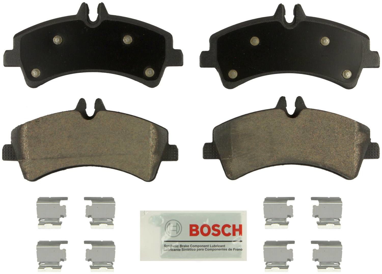 Bosch BE1318H Blue Semi-Metallic Brake Pads w/Hardware