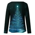 thumbnail image 5 of Qertyioot Sweat-Shirt de Noël pour Femmes, Manches Longues, Col Rond, Mode Décontractée, 5 of 5